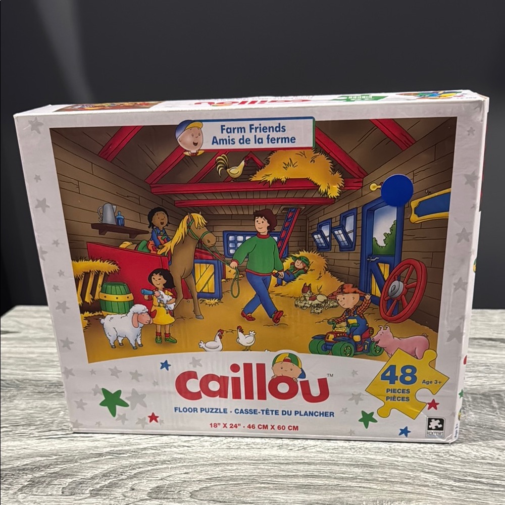 Caillou: Farm Friends - 48 Piece Floor Puzzle